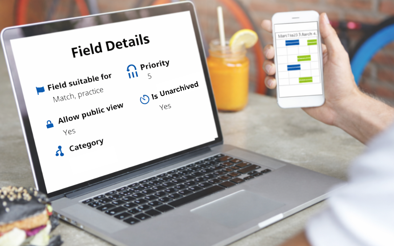 Leverage facilities software to access all facility details in the app and on the website