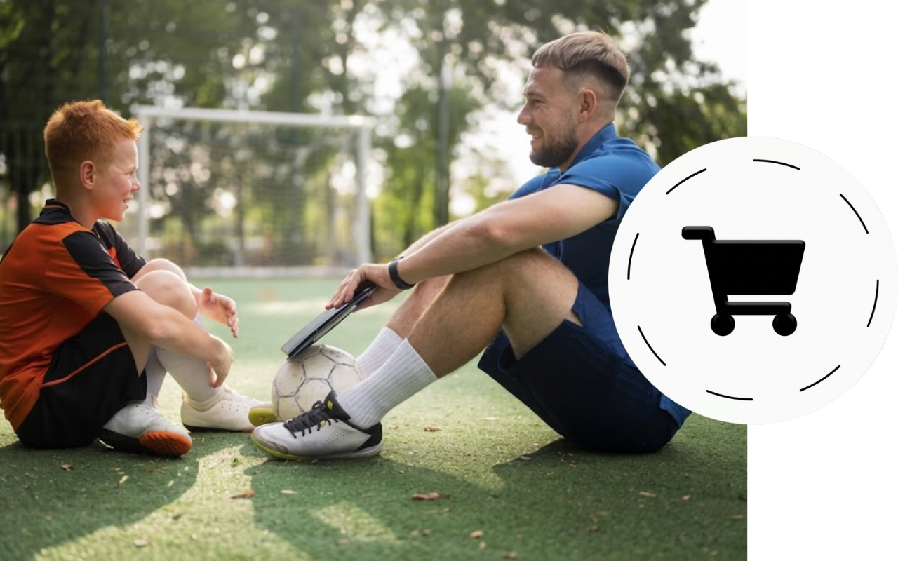 Connect family members with the sports management mobile app