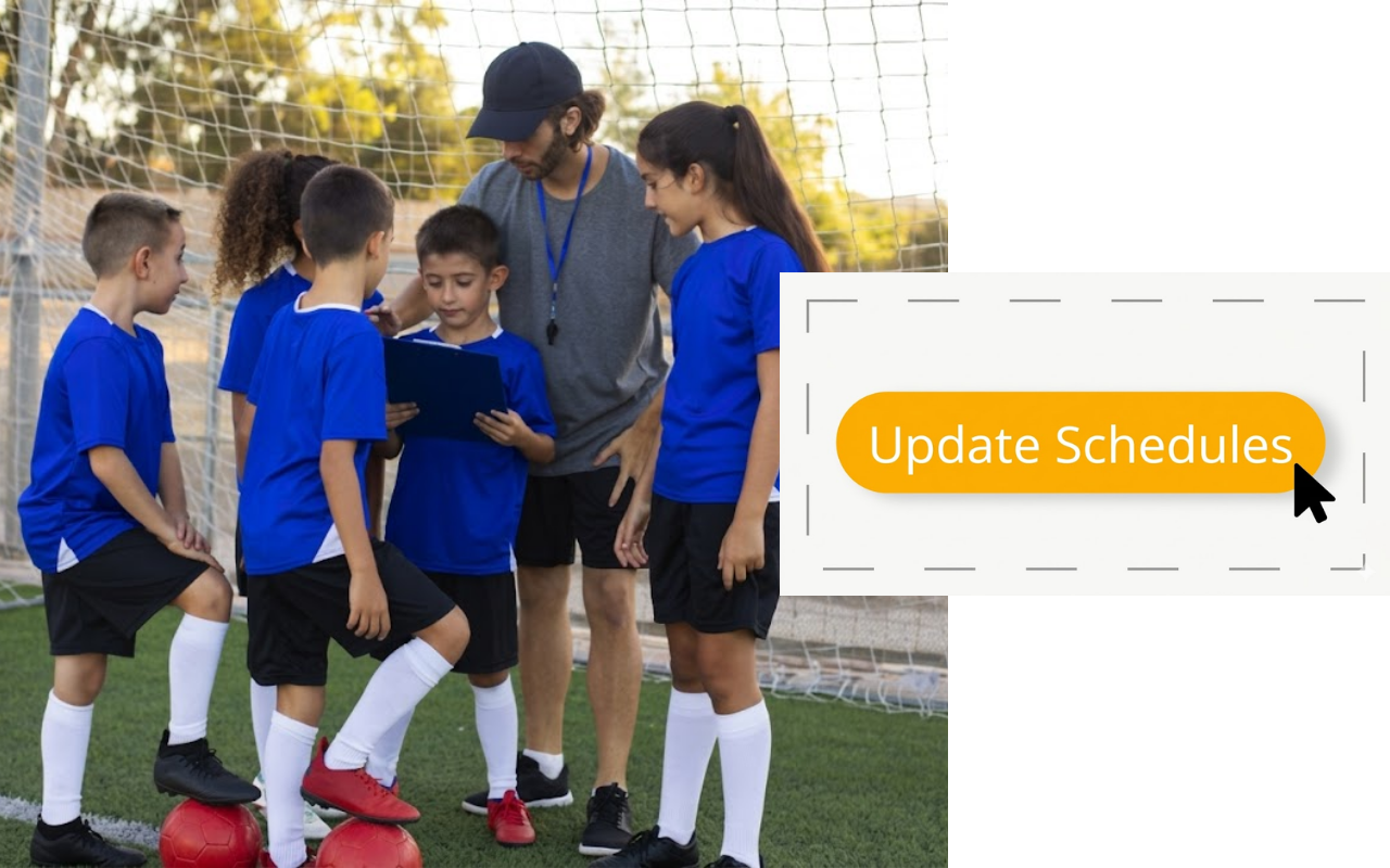 Make it easy to organize sports with the sports management mobile app
