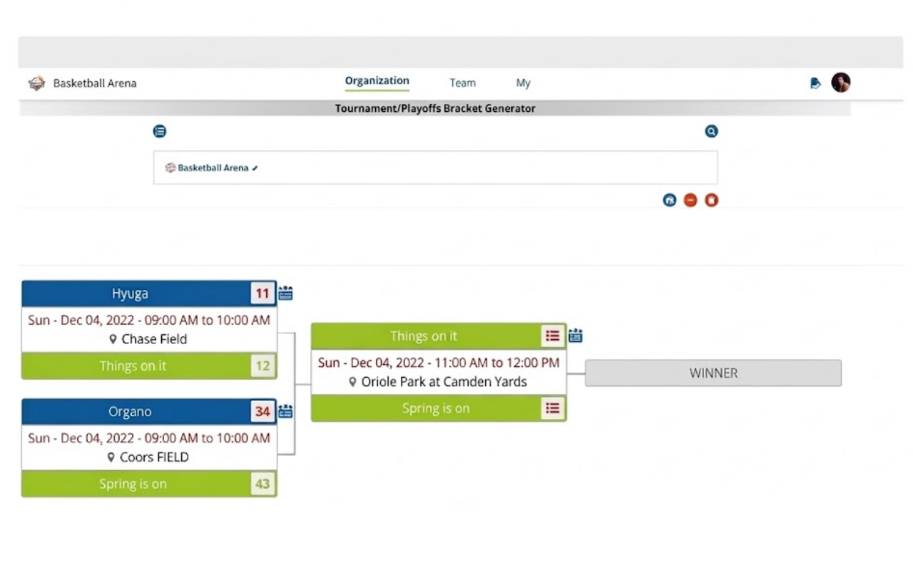 Generate Tournament Brackets