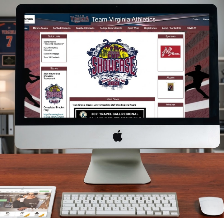 Sports Website Builder Banner
